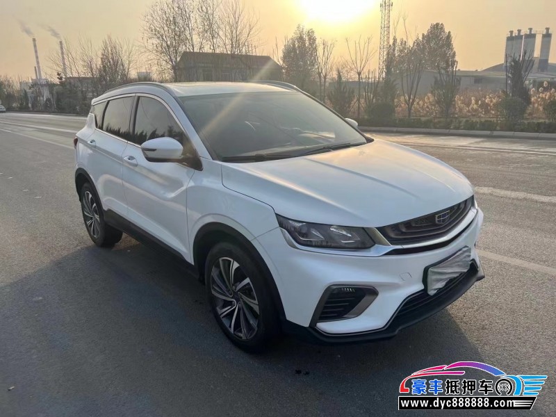 19年吉利缤越SUV抵押车出售