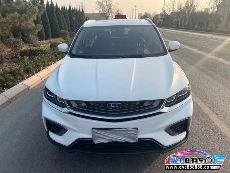 19年吉利缤越SUV抵押车出售