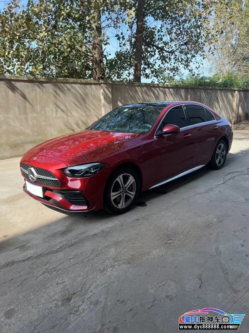 22年奔驰C轿车抵押车出售