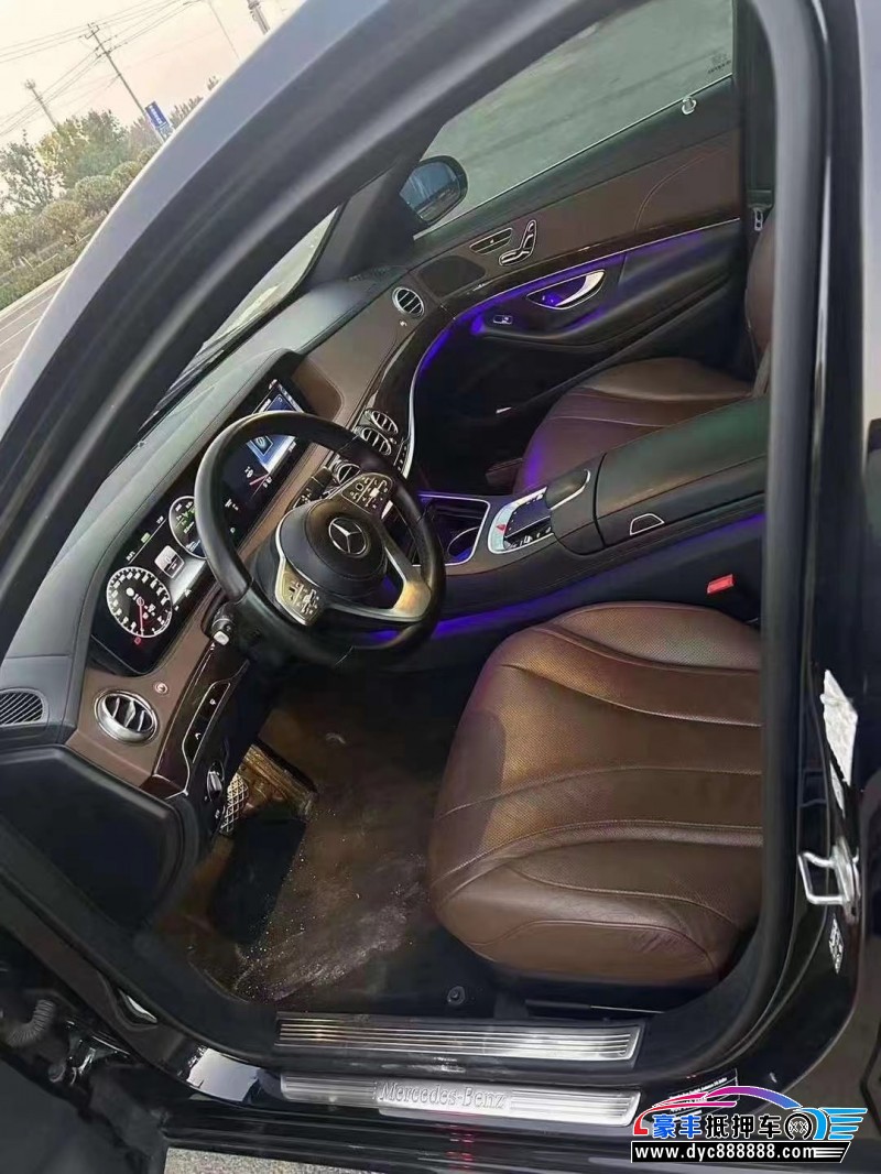 19年奔驰S轿车抵押车出售