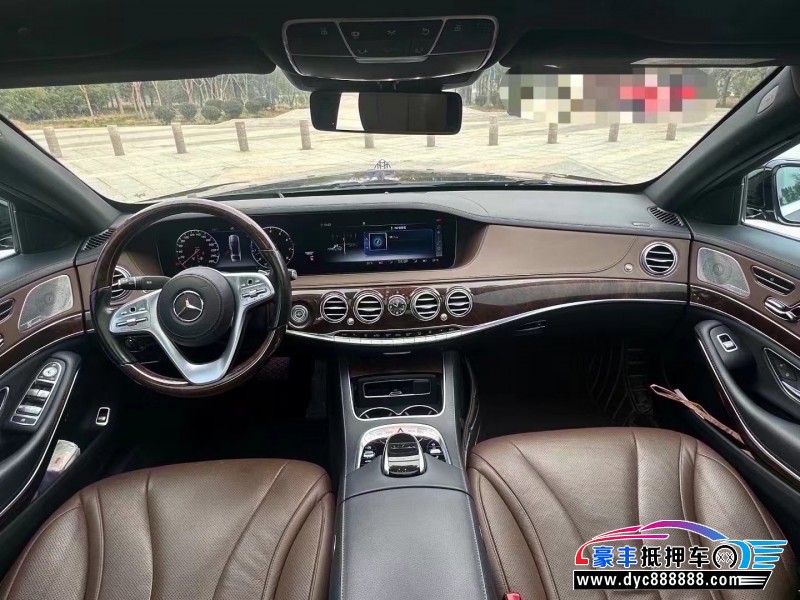 18年奔驰S轿车抵押车出售