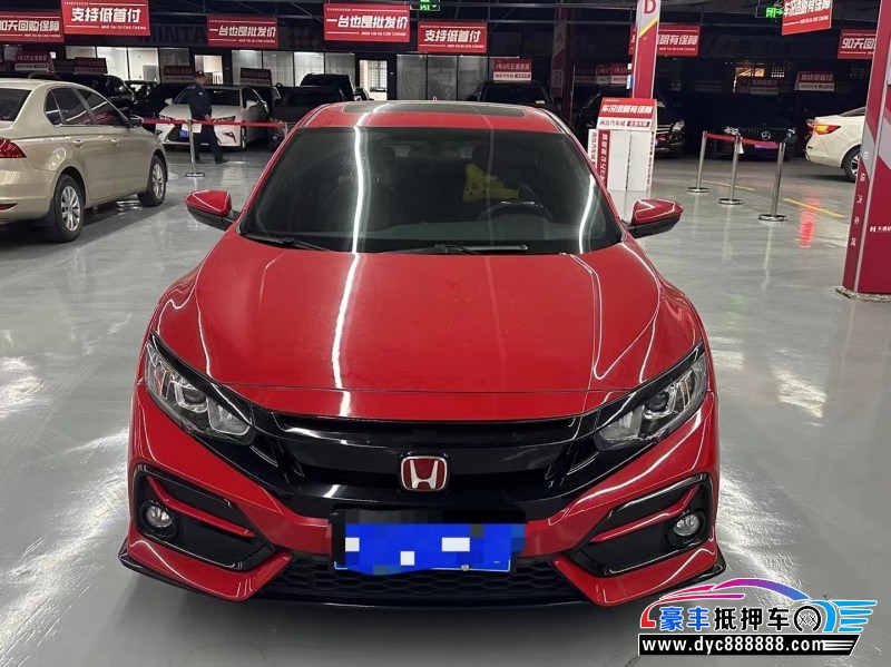 21年本田思域轿车抵押车出售