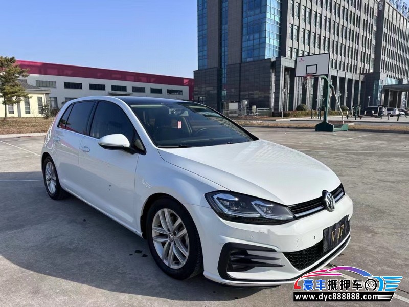 19年大众高尔夫轿车抵押车出售