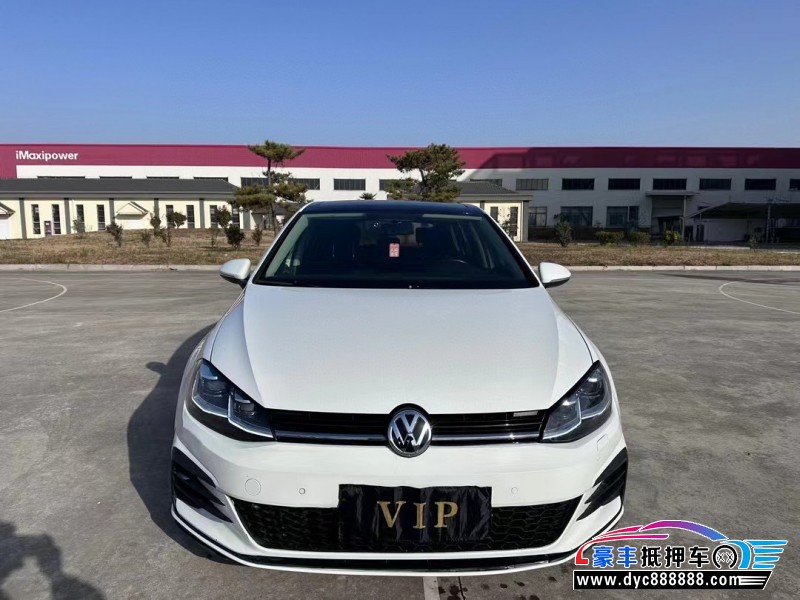 19年大众高尔夫轿车抵押车出售