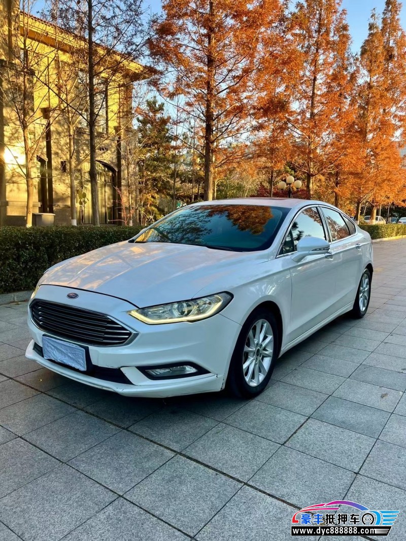 18年福特蒙迪欧轿车抵押车出售