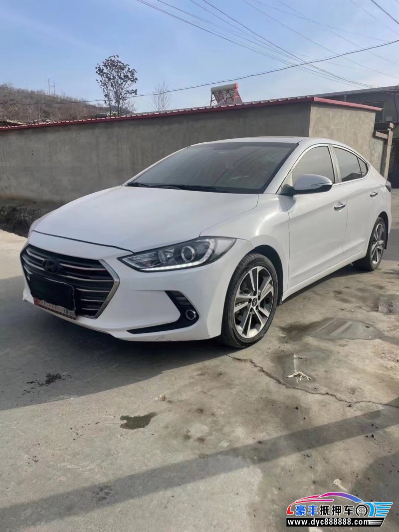 18年现代领动轿车抵押车出售