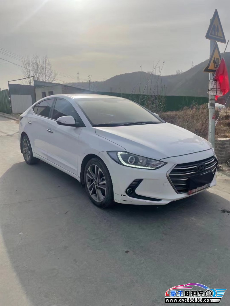 18年现代领动轿车抵押车出售