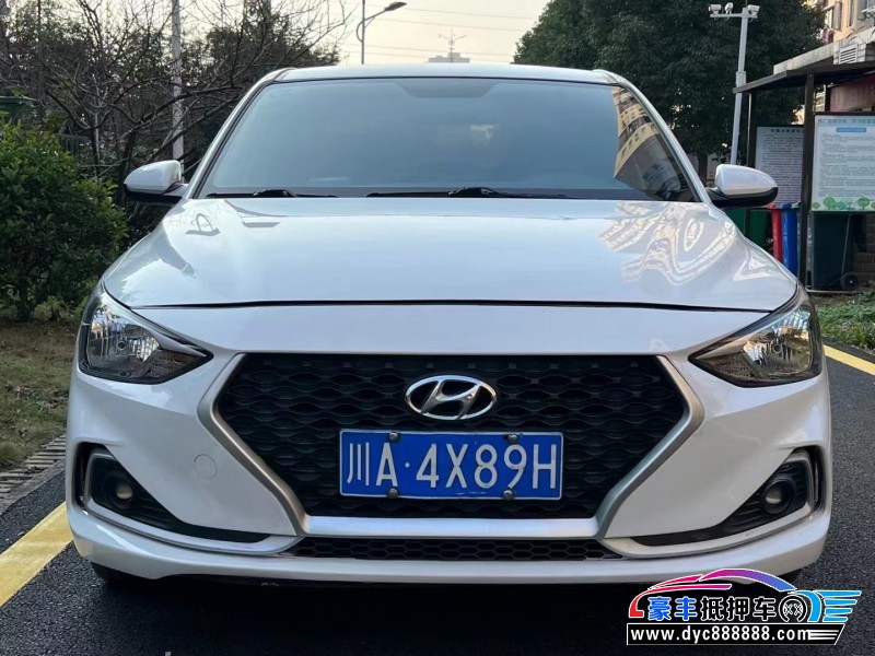 19年现代悦动轿车抵押车出售