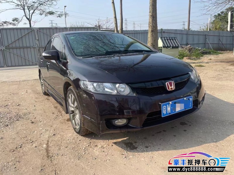09年本田思域轿车抵押车出售