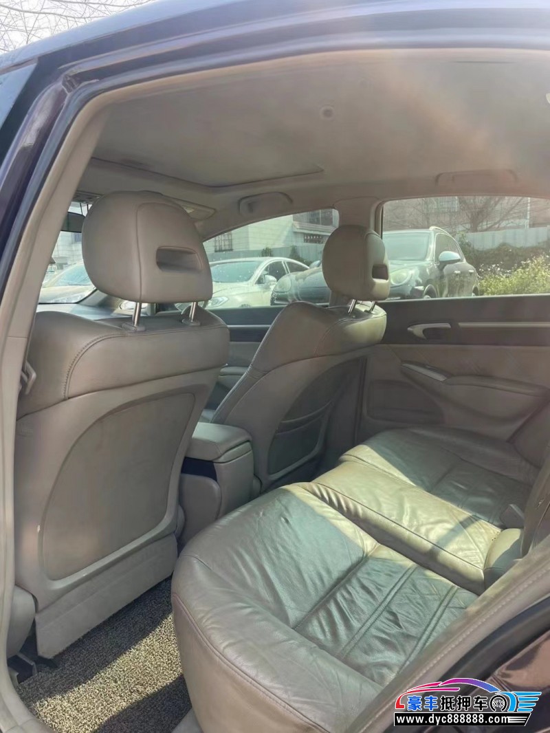 09年本田思域轿车抵押车出售