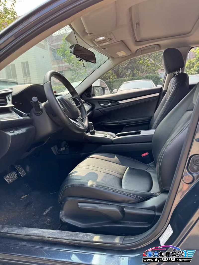 19年本田思域轿车抵押车出售