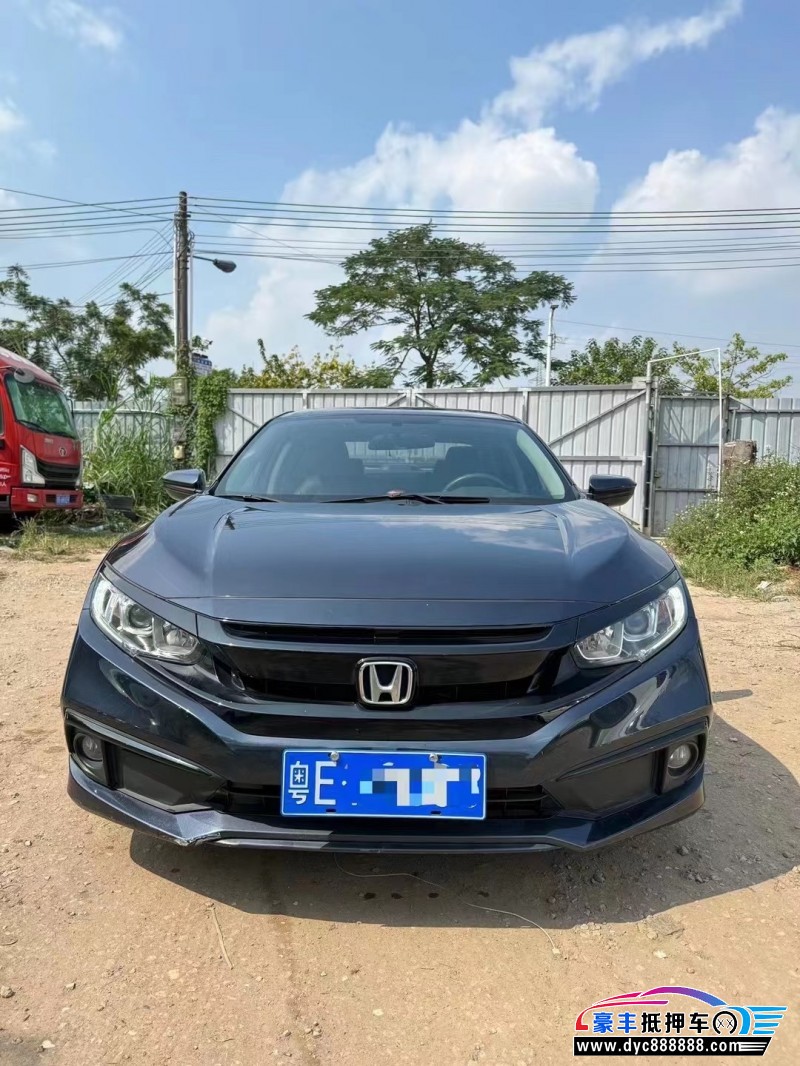 19年本田思域轿车抵押车出售