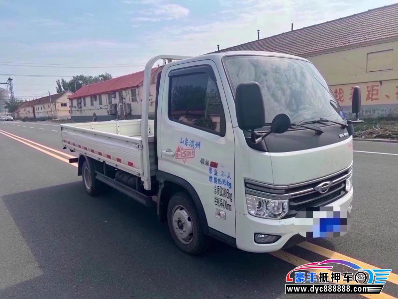 23年福田平板轿车抵押车出售