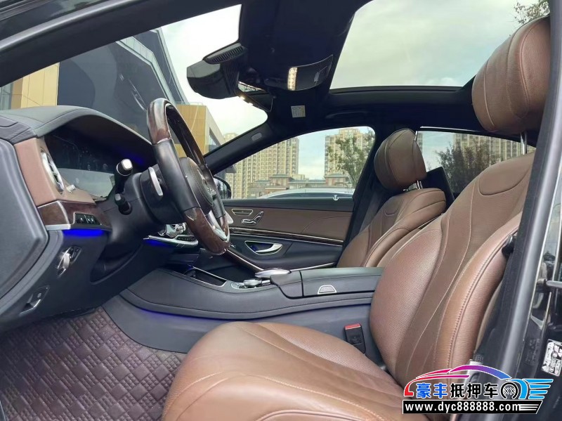 18年奔驰S轿车抵押车出售