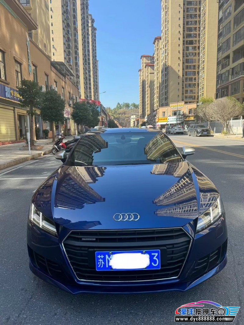 18年奥迪TT轿车抵押车出售