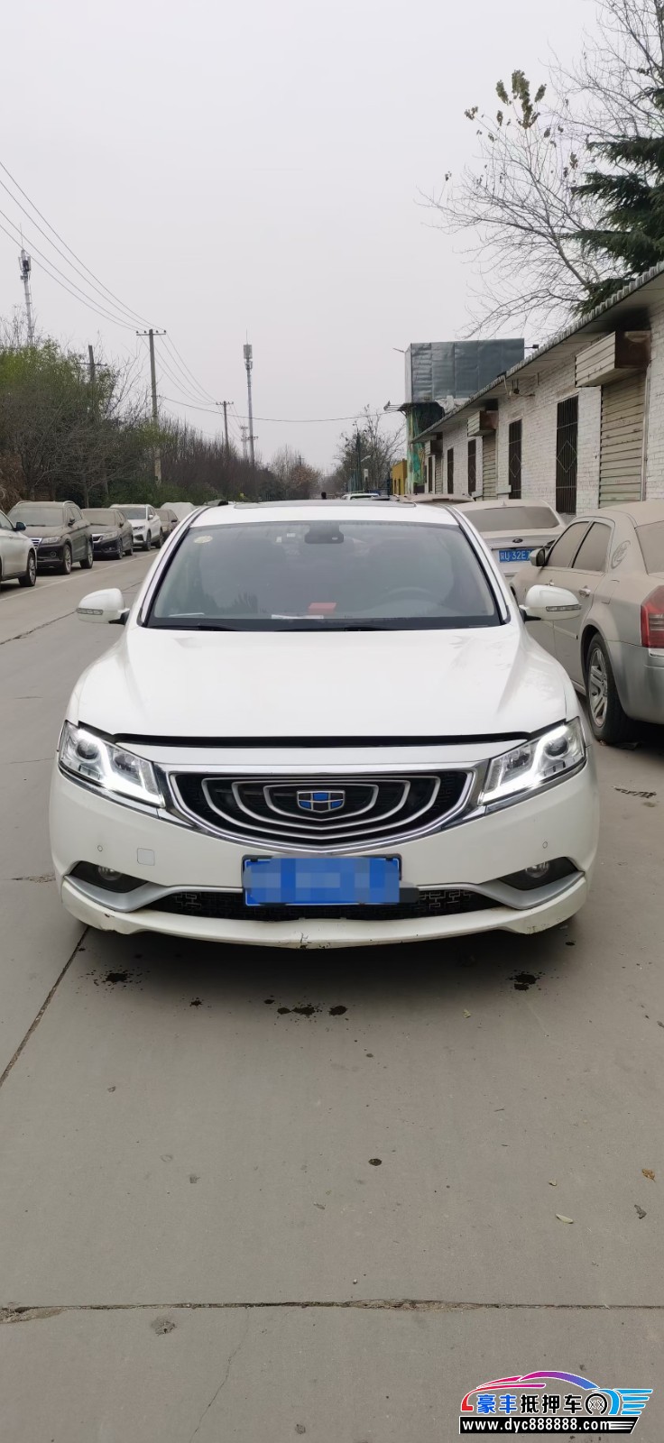 17年吉利博瑞轿车抵押车出售