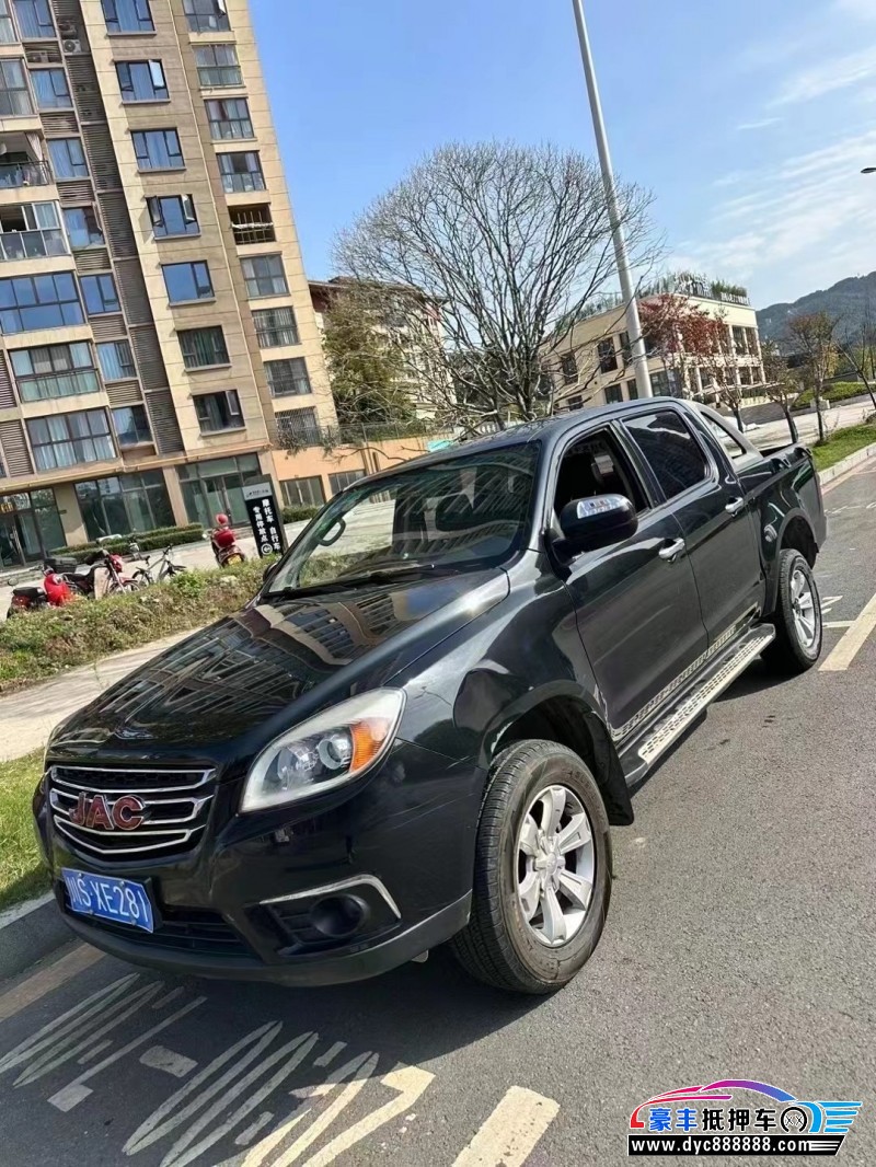 18年江淮帅铃T6轿车抵押车出售