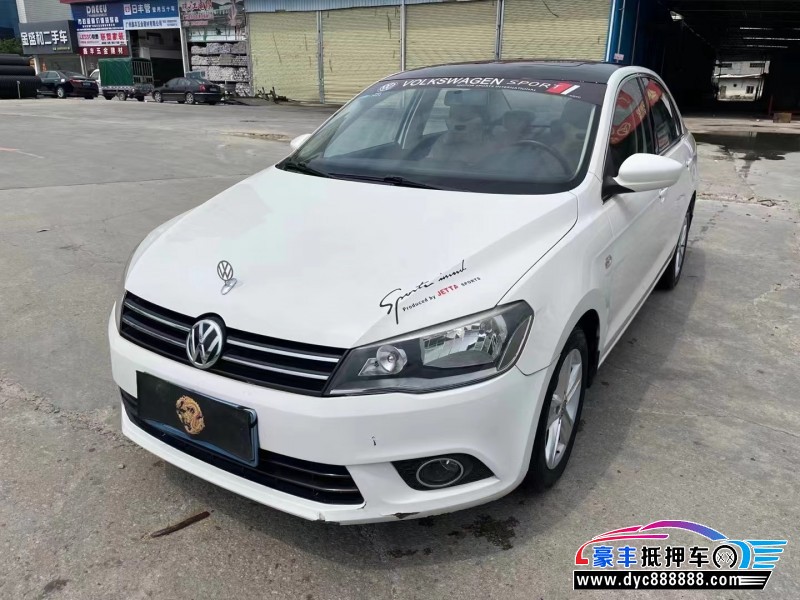 14年大众捷达轿车抵押车出售