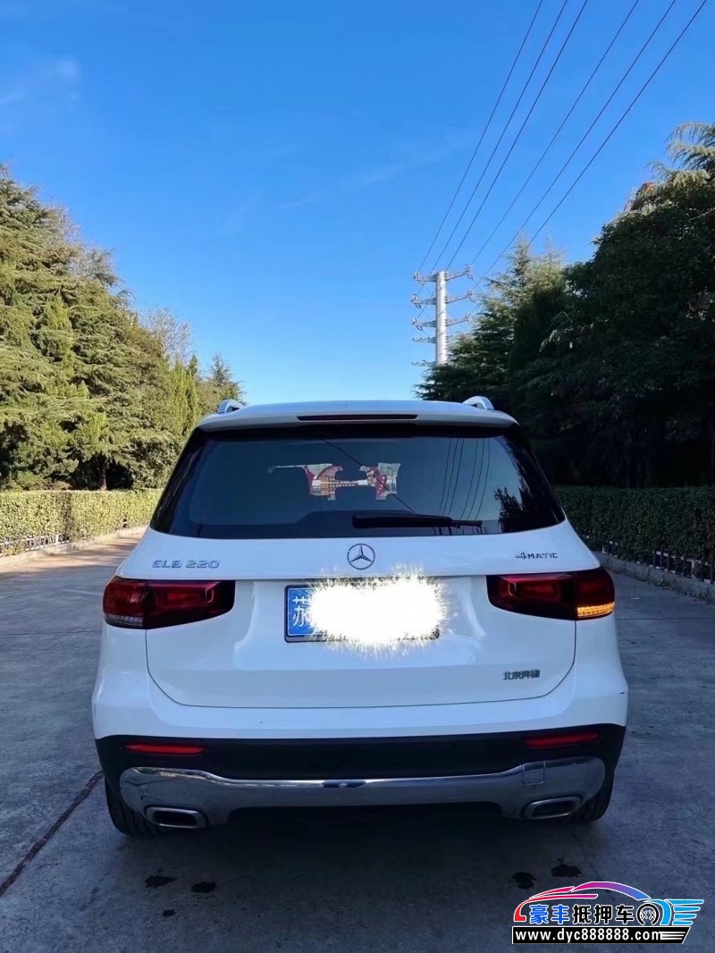 22年奔驰GLBSUV抵押车出售