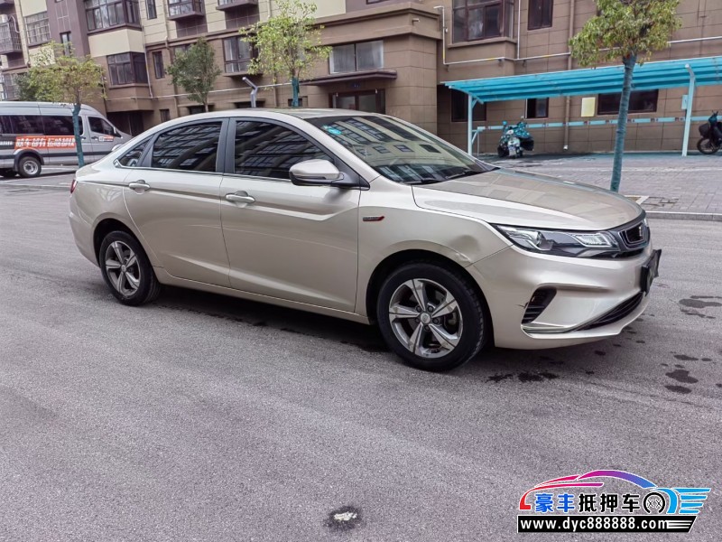 19年吉利帝豪轿车抵押车出售