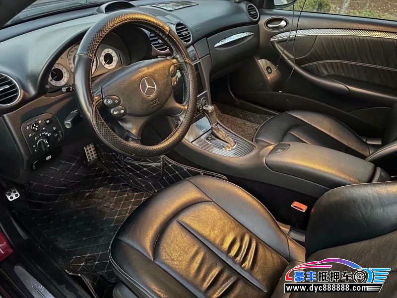 09年奔驰CLK级轿车抵押车出售