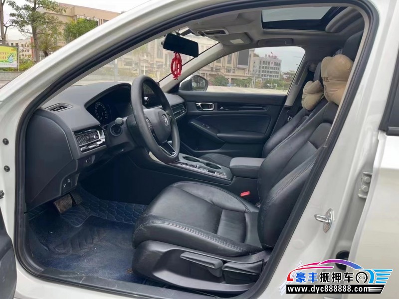 22年本田思域轿车抵押车出售