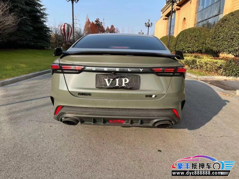 22年吉利缤瑞轿车抵押车出售