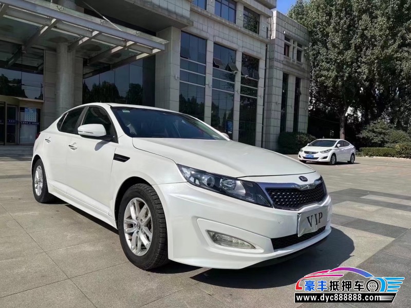 12年起亚K5轿车抵押车出售