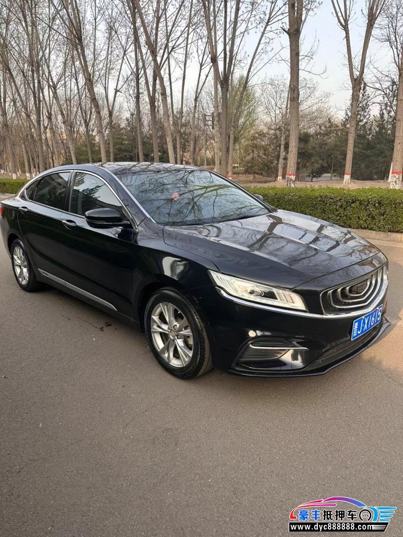 19年吉利博瑞轿车抵押车出售