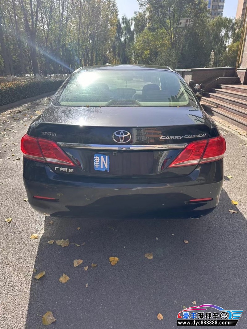 13年丰田凯美瑞轿车抵押车出售