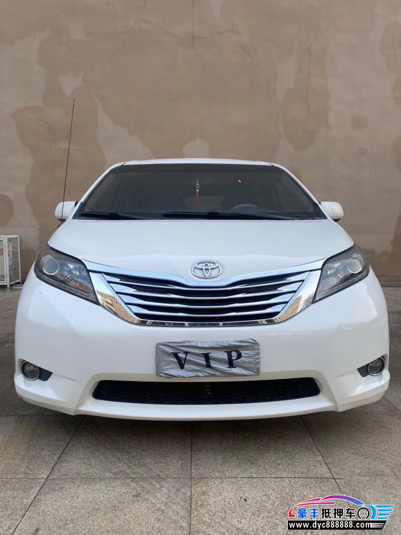 14年丰田塞纳MPV抵押车出售