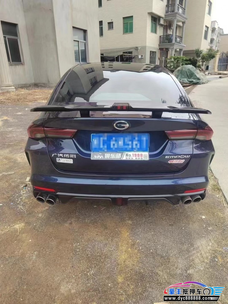 22年传祺影豹轿车抵押车出售