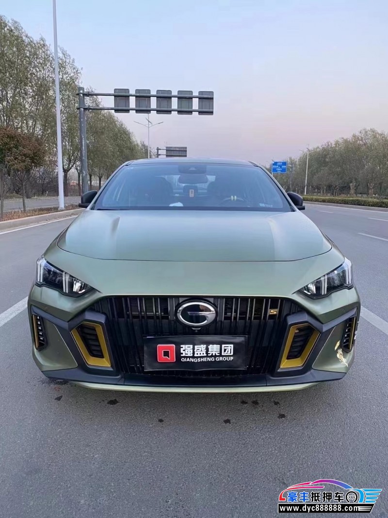 22年传祺影豹轿车抵押车出售