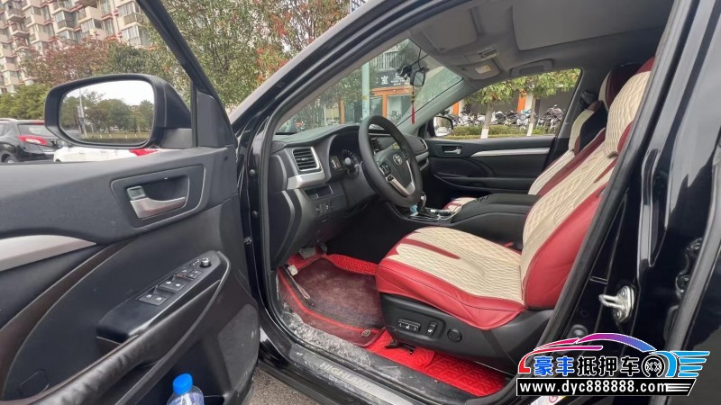 16年丰田汉兰达轿车抵押车出售