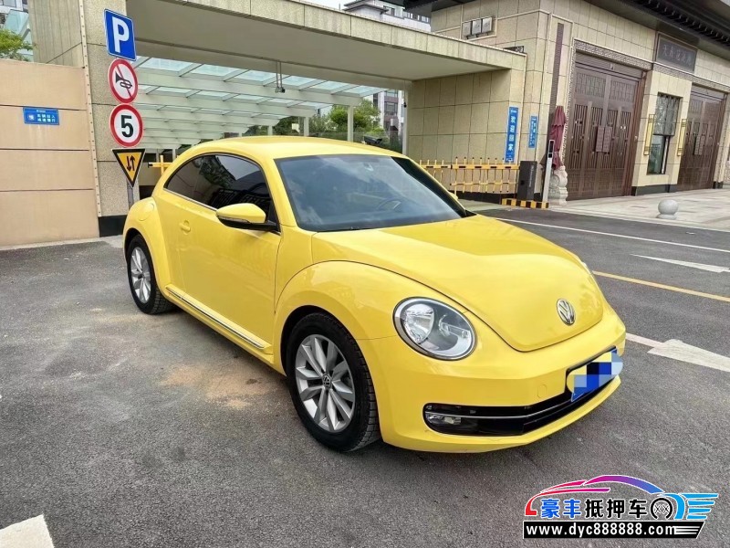 16年大众甲壳虫轿车抵押车出售
