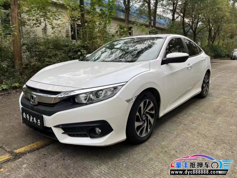 19年本田思域轿车抵押车出售
