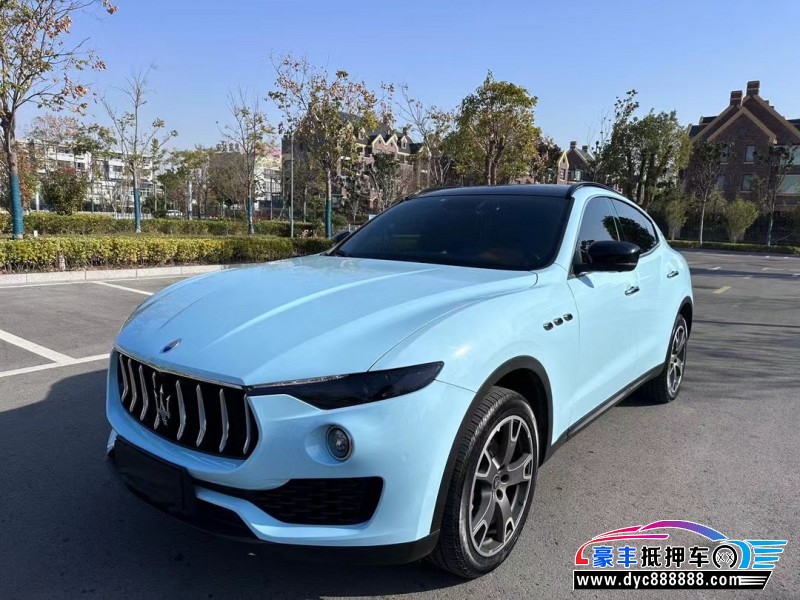 20年玛莎拉蒂莱万特轿车抵押车出售