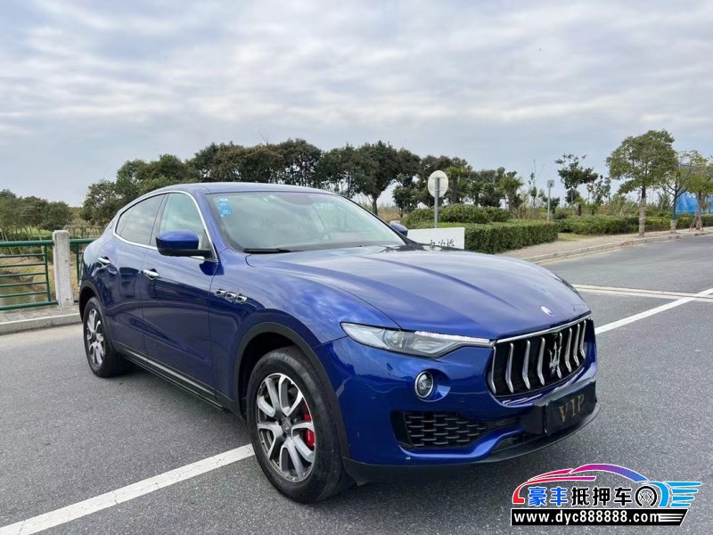 18年玛莎拉蒂莱万特轿车抵押车出售