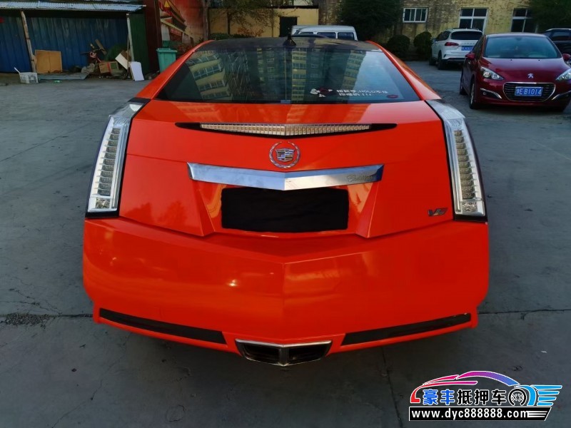 14年凯迪拉克CTS轿车抵押车出售