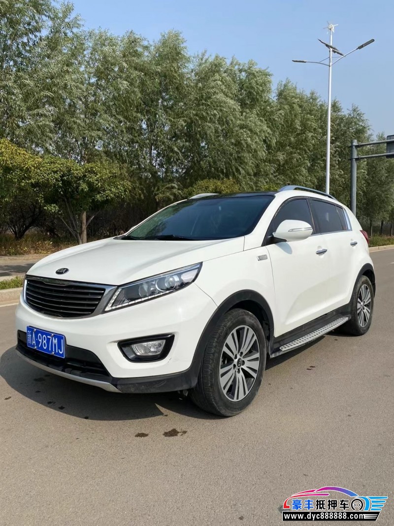 15年起亚智跑轿车抵押车出售