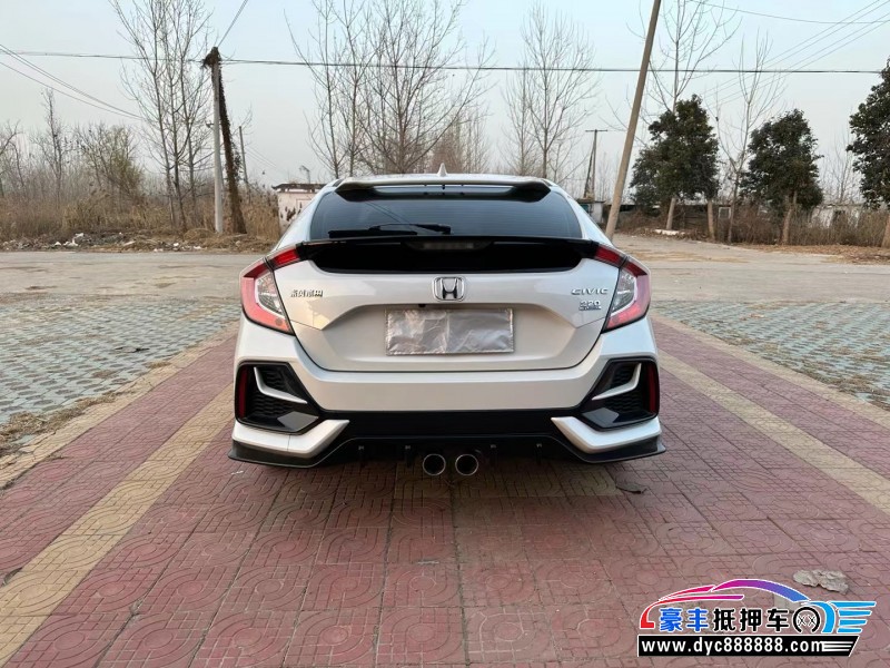 22年本田思域轿车抵押车出售