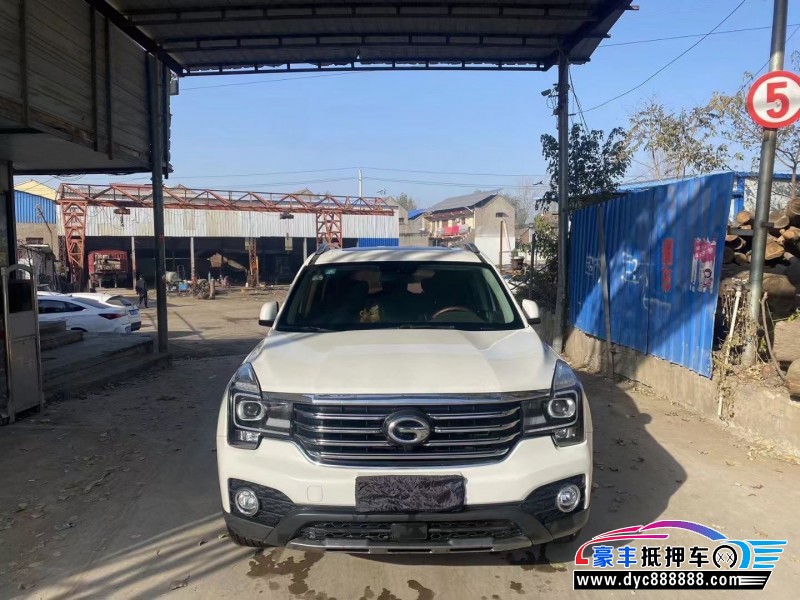 18年传祺GS7SUV抵押车出售