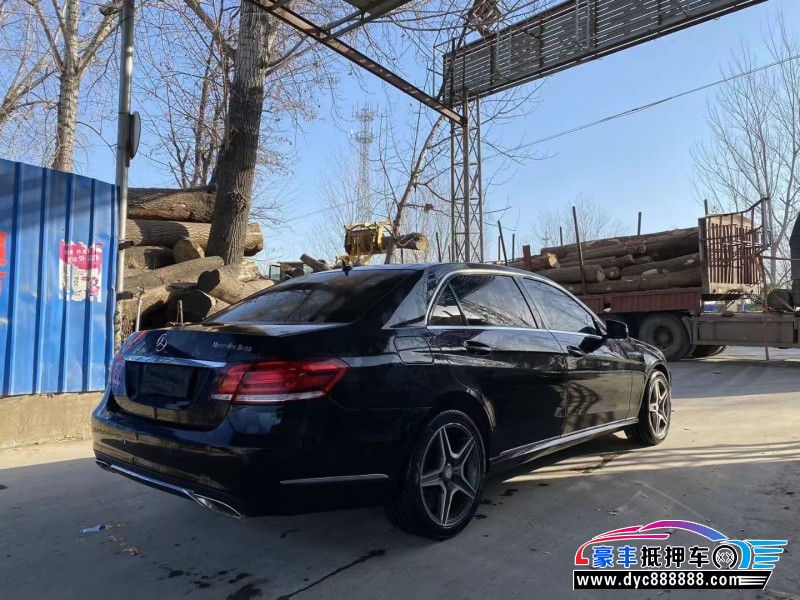 14年奔驰E轿车抵押车出售