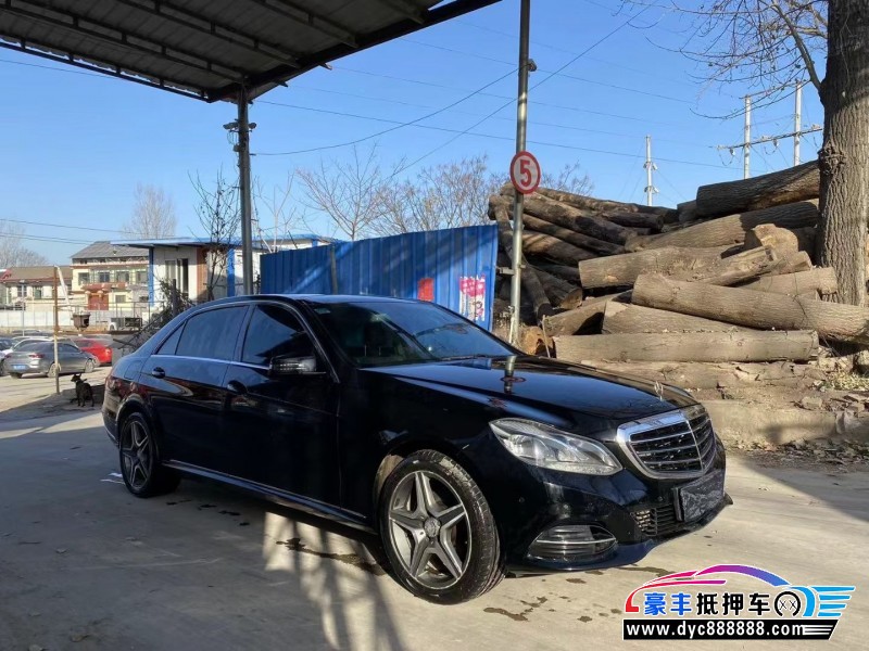 14年奔驰E轿车抵押车出售