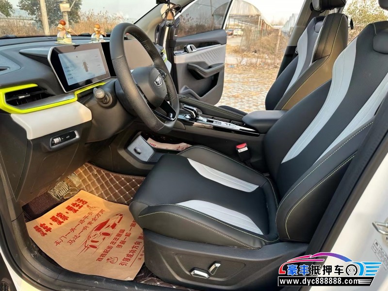 23年吉利缤越SUV抵押车出售