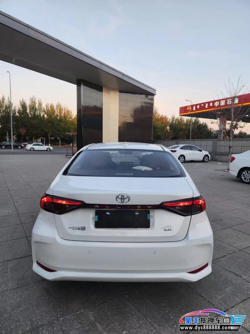 23年丰田亚洲狮轿车抵押车出售