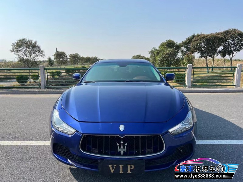16年玛莎拉蒂Ghibli轿车抵押车出售