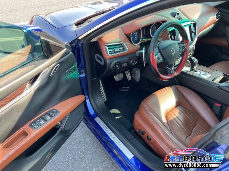 16年玛莎拉蒂Ghibli轿车抵押车出售