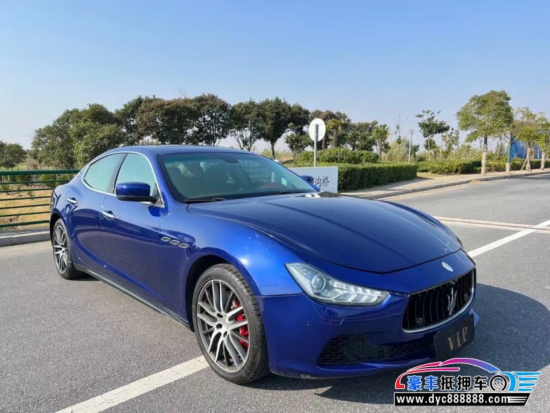 16年玛莎拉蒂Ghibli轿车抵押车出售