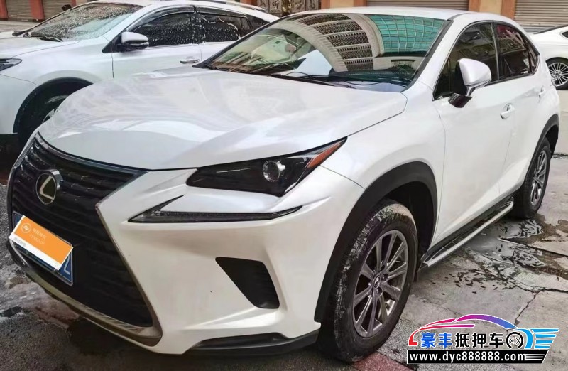 18年雷克萨斯NX轿车抵押车出售